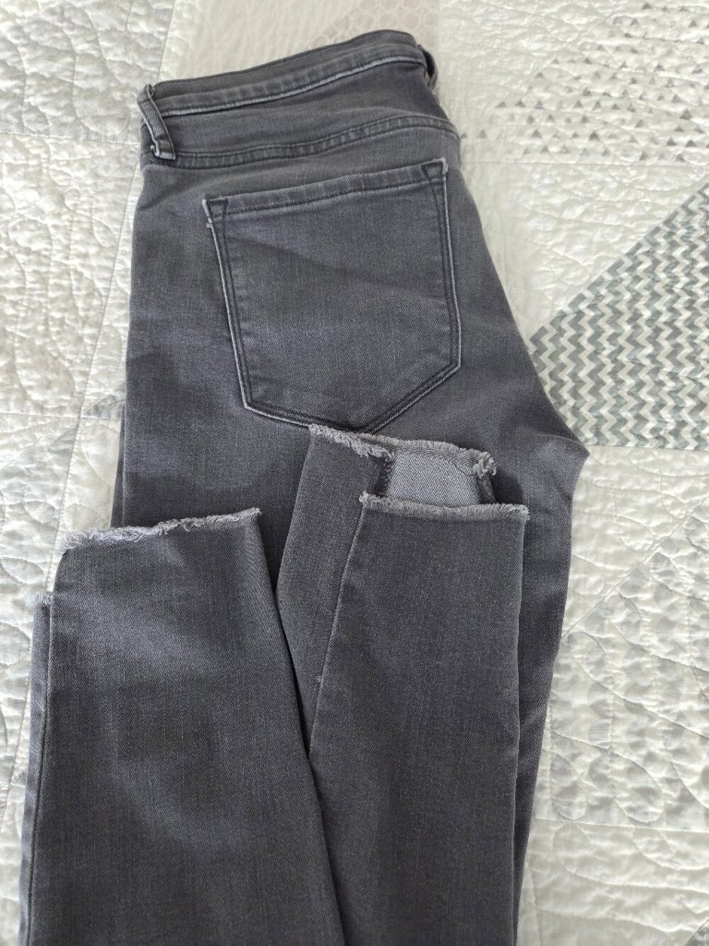 Banana Republic grey stretch denim